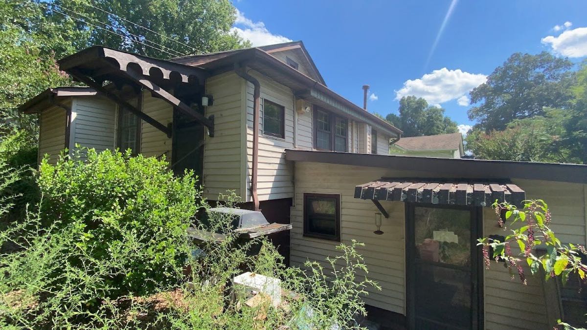 House purchased as-is on S College St in Dallas, NC