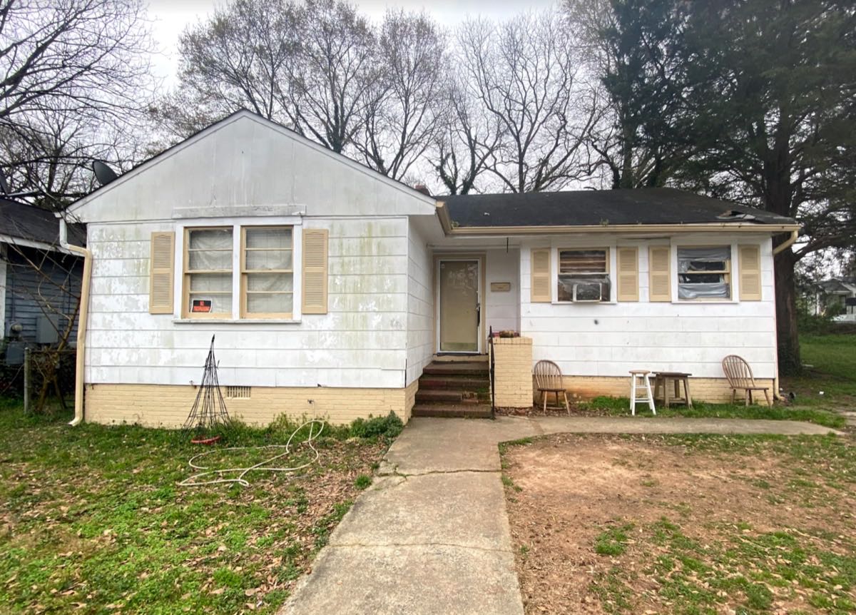 House purchased as-is on Harrison Ave in Gastonia, NC