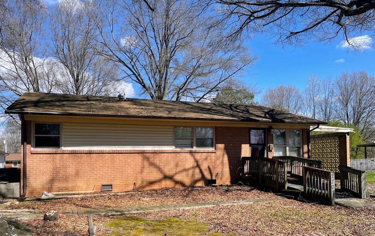 House purchased as-is on Woodlawn St in Kannapolis, NC