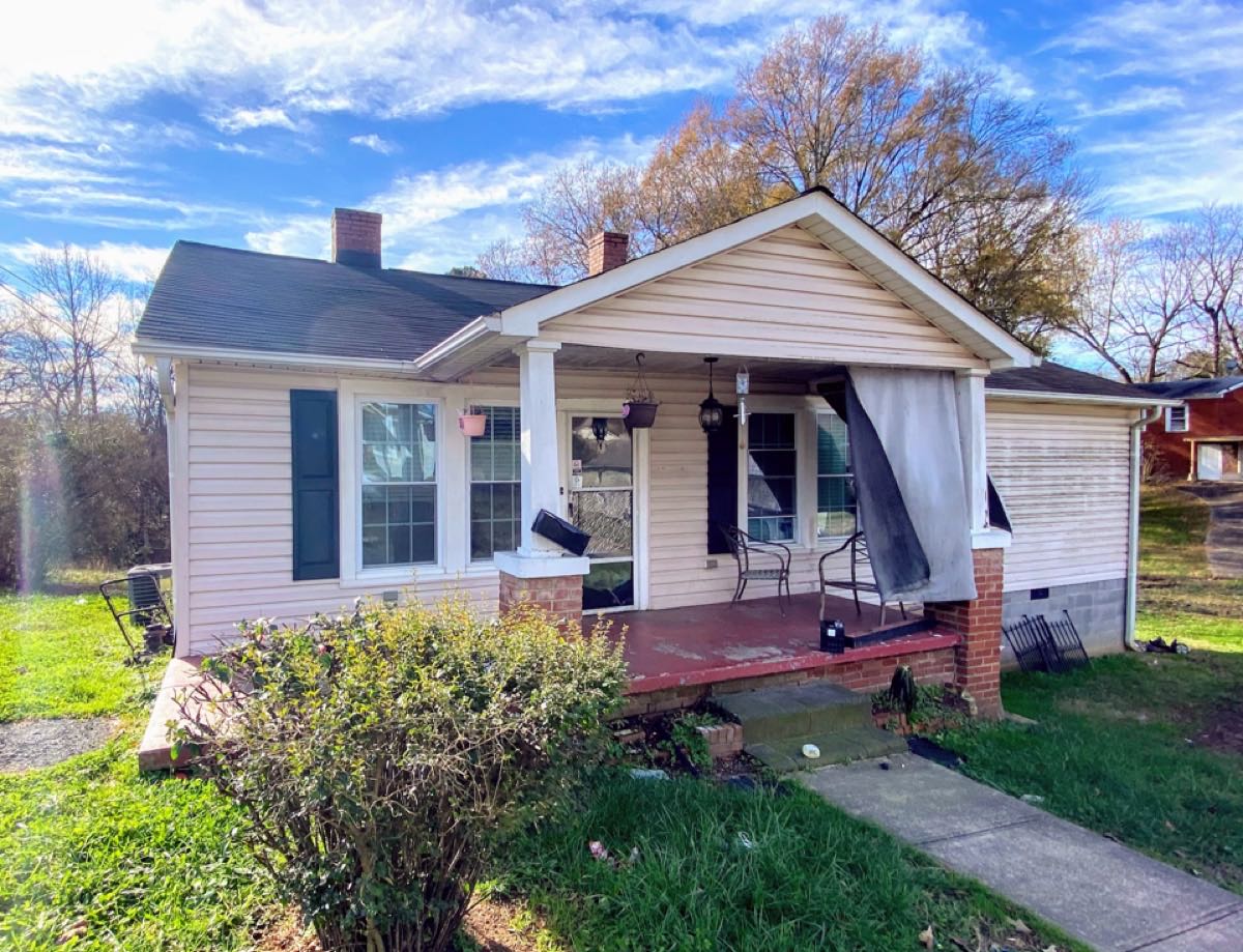 House purchased as-is on Rice St in Kannapolis, NC