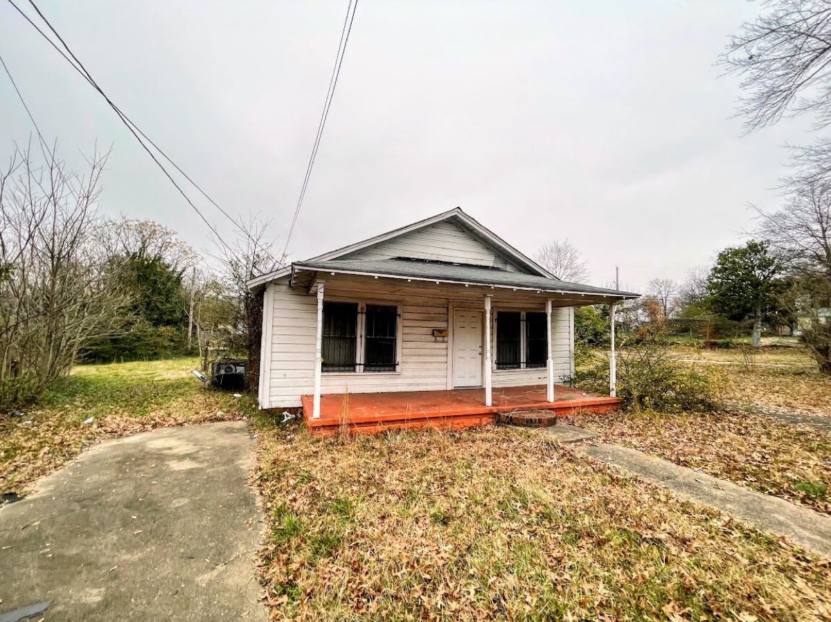 House purchased as-is on Buffalo St in Shelby, NC